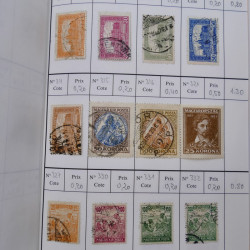 Lot de timbres d'Hongrie 1871-2004 neufs et oblitérés en 9 carnets à choix.