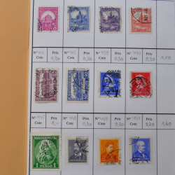 Lot de timbres d'Hongrie 1871-2004 neufs et oblitérés en 9 carnets à choix.
