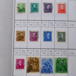 Lot de timbres d'Hongrie 1871-2004 neufs et oblitérés en 9 carnets à choix.