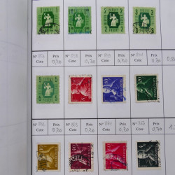 Lot de timbres d'Hongrie 1871-2004 neufs et oblitérés en 9 carnets à choix.
