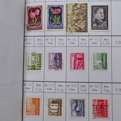 Lot de timbres d'Hongrie 1871-2004 neufs et oblitérés en 9 carnets à choix.