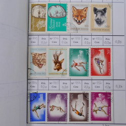 Lot de timbres d'Hongrie 1871-2004 neufs et oblitérés en 9 carnets à choix.