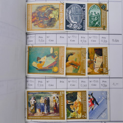Lot de timbres d'Hongrie 1871-2004 neufs et oblitérés en 9 carnets à choix.