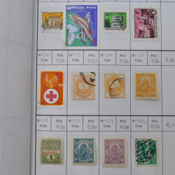 Lot de timbres d'Hongrie 1871-2004 neufs et oblitérés en 9 carnets à choix.