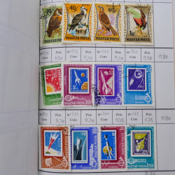 Lot de timbres d'Hongrie 1871-2004 neufs et oblitérés en 9 carnets à choix.