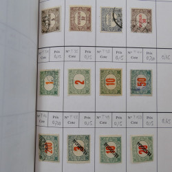 Lot de timbres d'Hongrie 1871-2004 neufs et oblitérés en 9 carnets à choix.