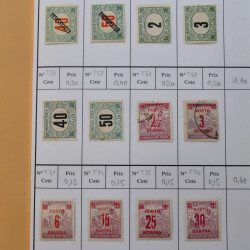 Lot de timbres d'Hongrie 1871-2004 neufs et oblitérés en 9 carnets à choix.
