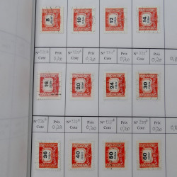 Lot de timbres d'Hongrie 1871-2004 neufs et oblitérés en 9 carnets à choix.