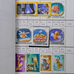 Lot de timbres d'Hongrie 1871-2004 neufs et oblitérés en 9 carnets à choix.