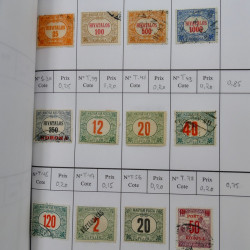 Lot de timbres d'Hongrie 1871-2004 neufs et oblitérés en 9 carnets à choix.