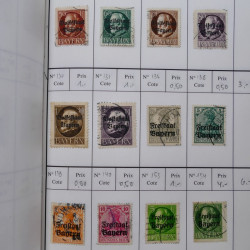 Lot de timbres d'Allemagne neufs et oblitérés en 18 carnets à choix.