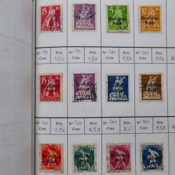Lot de timbres d'Allemagne neufs et oblitérés en 18 carnets à choix.