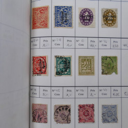 Lot de timbres d'Allemagne neufs et oblitérés en 18 carnets à choix.