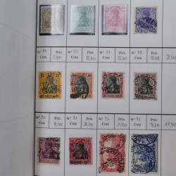 Lot de timbres d'Allemagne neufs et oblitérés en 18 carnets à choix.