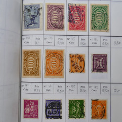 Lot de timbres d'Allemagne neufs et oblitérés en 18 carnets à choix.
