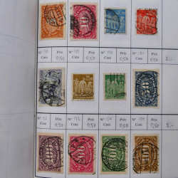 Lot de timbres d'Allemagne neufs et oblitérés en 18 carnets à choix.