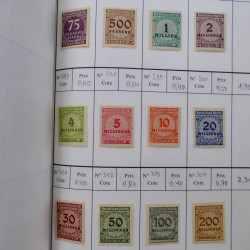 Lot de timbres d'Allemagne neufs et oblitérés en 18 carnets à choix.