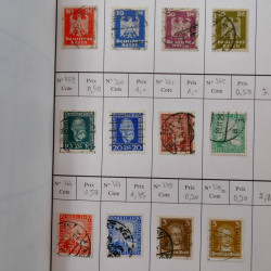 Lot de timbres d'Allemagne neufs et oblitérés en 18 carnets à choix.