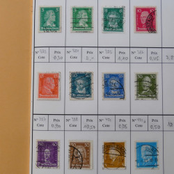 Lot de timbres d'Allemagne neufs et oblitérés en 18 carnets à choix.