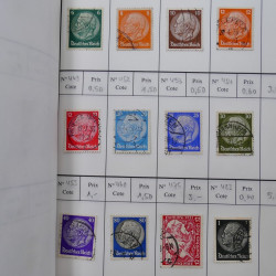 Lot de timbres d'Allemagne neufs et oblitérés en 18 carnets à choix.