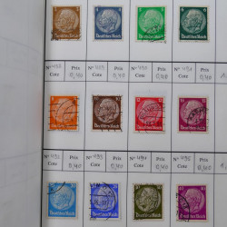 Lot de timbres d'Allemagne neufs et oblitérés en 18 carnets à choix.