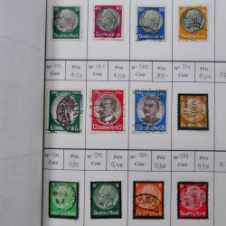 Lot de timbres d'Allemagne neufs et oblitérés en 18 carnets à choix.