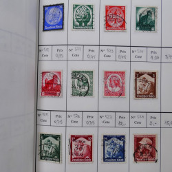 Lot de timbres d'Allemagne neufs et oblitérés en 18 carnets à choix.