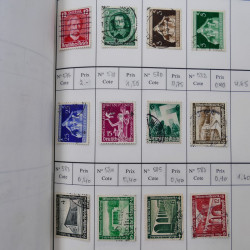 Lot de timbres d'Allemagne neufs et oblitérés en 18 carnets à choix.