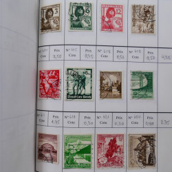 Lot de timbres d'Allemagne neufs et oblitérés en 18 carnets à choix.