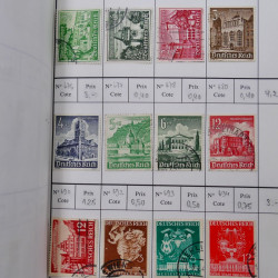 Lot de timbres d'Allemagne neufs et oblitérés en 18 carnets à choix.