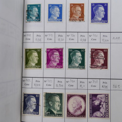 Lot de timbres d'Allemagne neufs et oblitérés en 18 carnets à choix.