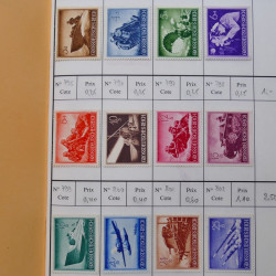 Lot de timbres d'Allemagne neufs et oblitérés en 18 carnets à choix.