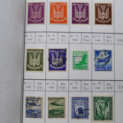 Lot de timbres d'Allemagne neufs et oblitérés en 18 carnets à choix.