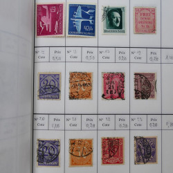 Lot de timbres d'Allemagne neufs et oblitérés en 18 carnets à choix.