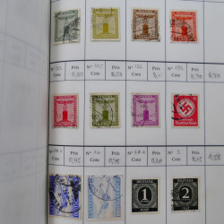 Lot de timbres d'Allemagne neufs et oblitérés en 18 carnets à choix.