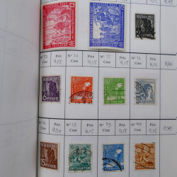 Lot de timbres d'Allemagne neufs et oblitérés en 18 carnets à choix.