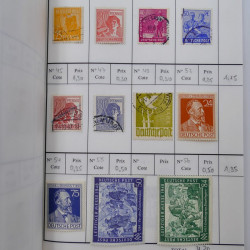 Lot de timbres d'Allemagne neufs et oblitérés en 18 carnets à choix.