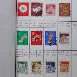 Lot de timbres d'Allemagne neufs et oblitérés en 18 carnets à choix.