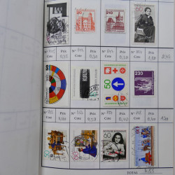 Lot de timbres d'Allemagne neufs et oblitérés en 18 carnets à choix.