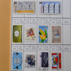 Lot de timbres d'Allemagne neufs et oblitérés en 18 carnets à choix.
