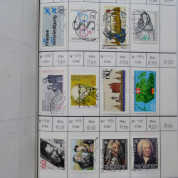 Lot de timbres d'Allemagne neufs et oblitérés en 18 carnets à choix.