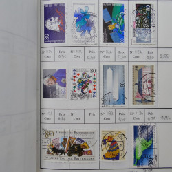 Lot de timbres d'Allemagne neufs et oblitérés en 18 carnets à choix.
