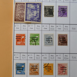 Lot de timbres d'Allemagne neufs et oblitérés en 18 carnets à choix.