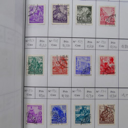 Lot de timbres d'Allemagne neufs et oblitérés en 18 carnets à choix.