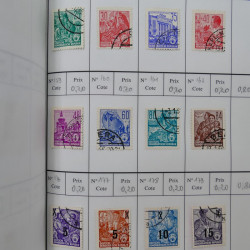Lot de timbres d'Allemagne neufs et oblitérés en 18 carnets à choix.