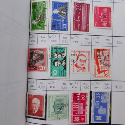 Lot de timbres d'Allemagne neufs et oblitérés en 18 carnets à choix.