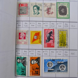 Lot de timbres d'Allemagne neufs et oblitérés en 18 carnets à choix.