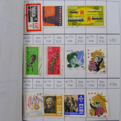 Lot de timbres d'Allemagne neufs et oblitérés en 18 carnets à choix.