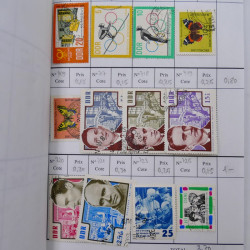 Lot de timbres d'Allemagne neufs et oblitérés en 18 carnets à choix.