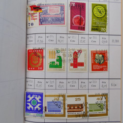 Lot de timbres d'Allemagne neufs et oblitérés en 18 carnets à choix.